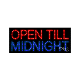 20602 LED Sign 11" x 27"