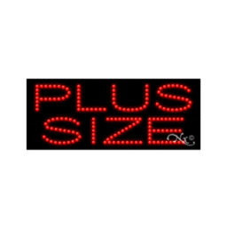 20610 LED Sign 11" x 27"
