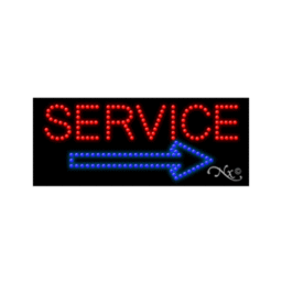 20624 LED Sign 11" x 27"
