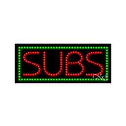 20631 LED Sign 11" x 27"