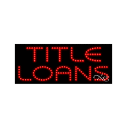 20640 LED Sign 11" x 27"