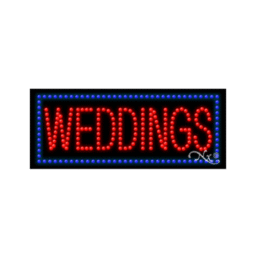 20649 LED Sign 11" x 27"