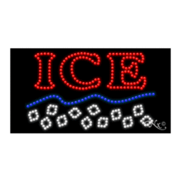 20680 LED Sign 32" x 17"