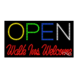 20686 LED Sign 32" x 17"
