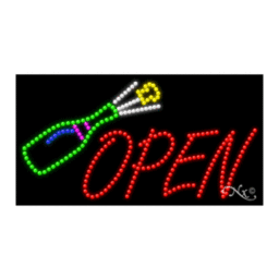 20687 LED Sign 32" x 17"