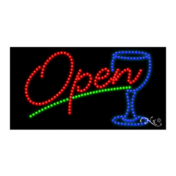 20688 LED Sign 32" x 17"