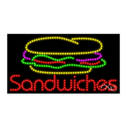 20697 LED Sign 32" x 17"