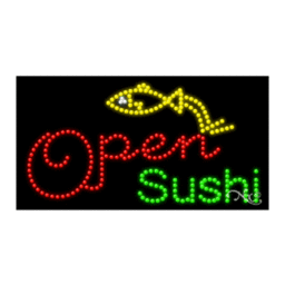 20704 LED Sign 32" x 17"