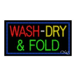 20706 LED Sign 32" x 17"