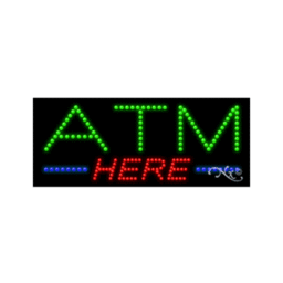 20713 LED Sign 11" x 27"