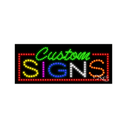 20719 LED Sign 11" x 27"