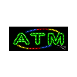 20731 LED Sign 11" x 27"