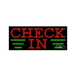 20764 LED Sign 11" x 27"