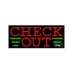 20765 LED Sign 11" x 27"