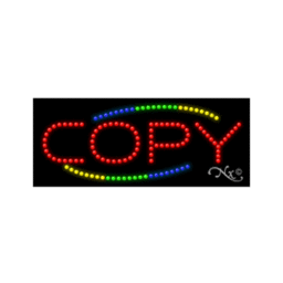 20774 LED Sign 11" x 27"