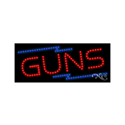 20807 LED Sign 11" x 27"