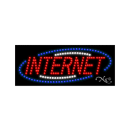 20816 LED Sign 11" x 27"
