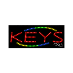 20822 LED Sign 11" x 27"