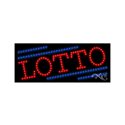 20827 LED Sign 11" x 27"