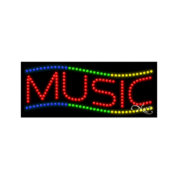 20842 LED Sign 11" x 27"