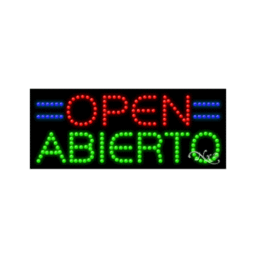 20853 LED Sign 11" x 27"