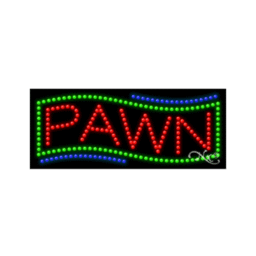 20865 LED Sign 11" x 27"