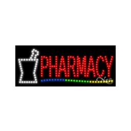 20869 LED Sign 11" x 27"