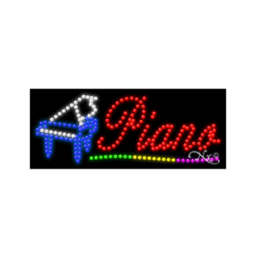 20872 LED Sign 11" x 27"