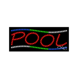 20878 LED Sign 11" x 27"