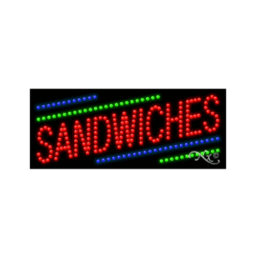 20890 LED Sign 11" x 27"