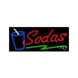 20902 LED Sign 11" x 27"
