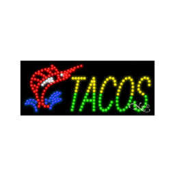 20910 LED Sign 11" x 27"