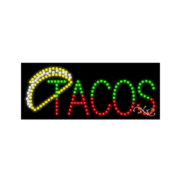 20911 LED Sign 11" x 27"