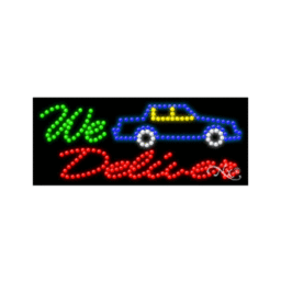 20944 LED Sign 11" x 27"