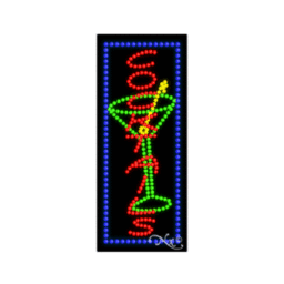 20980 LED Sign 27" x 11"