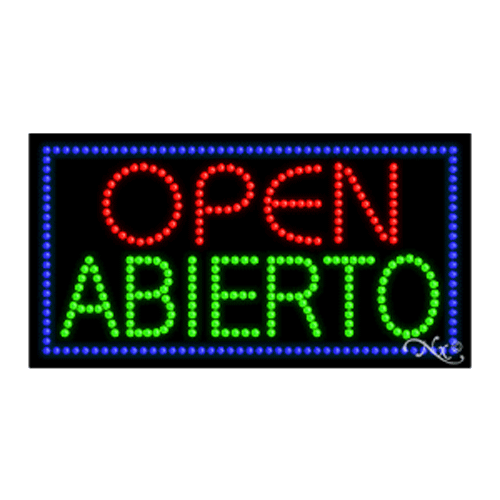 21045 LED Sign 32" x 17"