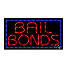 21048 LED Sign 32" x 17"