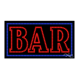 21050 LED Sign 32" x 17"