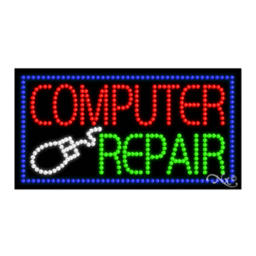 21067 LED Sign 32" x 17"