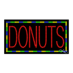 21070 LED Sign 32" x 17"