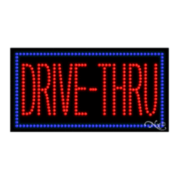 21071 LED Sign 32" x 17"