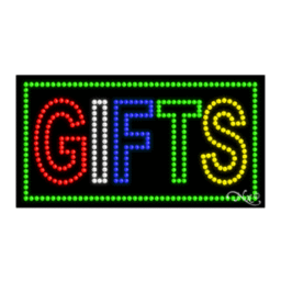 21078 LED Sign 32" x 17"