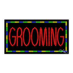 21079 LED Sign 32" x 17"