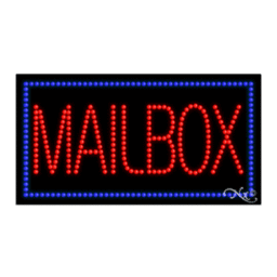 21090 LED Sign 32" x 17"