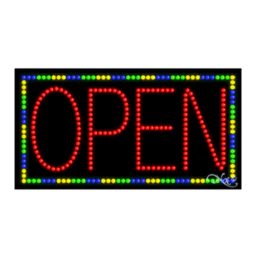 21101 LED Sign 32" x 17"