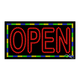21102 LED Sign 32" x 17"