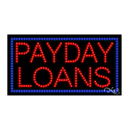 21107 LED Sign 32" x 17"