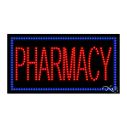 21108 LED Sign 32" x 17"