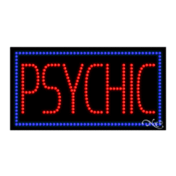 21111 LED Sign 32" x 17"