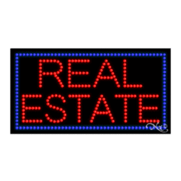 21112 LED Sign 32" x 17"
